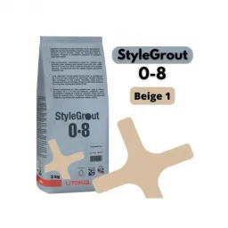 ЦЕМЕНТНАЯ ЗАТИРКА LITOKOL STYLEGROUT 0-8 (BEIGE 1) 3 КГ (SG08BGE10063)