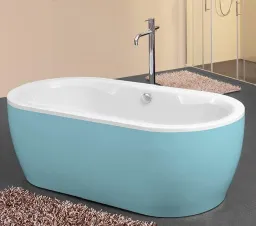 ВАННА АКРИЛОВАЯ KOLPA SAN SIRIS-FS 178X88 СМ WHITE-BLUE (3838987 596370)