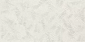 ATLAS CONCORD 3D WALL CARVE LEAF WHITE MATT A578 40X80X0,85