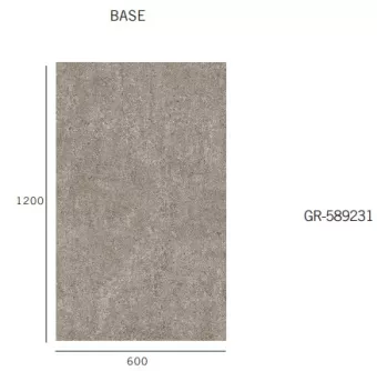 GRESMANC EVOLUTION BASE GREY SOFT TECH 589231 60X120