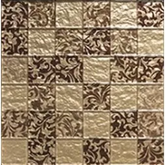 Фото плитки CERAMIKA COLOR VENUS ЗОЛОТИСТАЯ МОЗАИКА 25x25 из коллекции CERAMIKA COLOR VENUS 