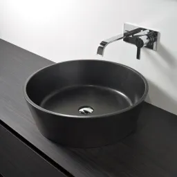 РАКОВИНА НАКЛАДНАЯ 50 СМ ANTONIO LUPI PILA, ЧЕРНЫЙ (PILA11 PIETRA NERO MARQUINIA)