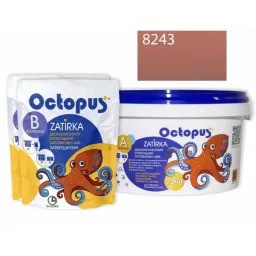 ЭПОКСИДНАЯ ЗАТИРКА OCTOPUS ZATIRKA 2-КОМП. ЦВЕТ ПЕРСИКОВЫЙ 8243 2,5 КГ (8243-2)