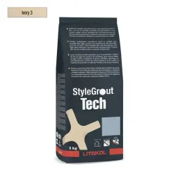ЦЕМЕНТНАЯ ЗАТИРКА LITOKOL STYLEGROUT TECH 0-20 (BEIGE 1) 3 КГ (SGTCHBGE10063)