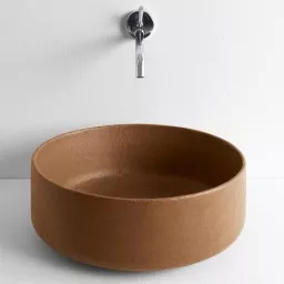 КЕРАМИЧЕСКАЯ РАКОВИНА 35 СМ ARTCERAM COGNAC, SANDS OMBRA BRUCIAT (COL004 19; 00)