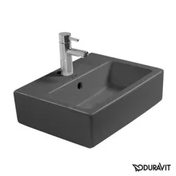 КЕРАМИЧЕСКАЯ РАКОВИНА 45 СМ DURAVIT VERO, ЧЕРНАЯ (0704450800)