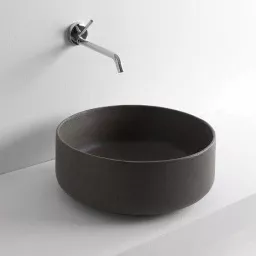 КЕРАМИЧЕСКАЯ РАКОВИНА 35 СМ ARTCERAM COGNAC, SANDS NERO ROMA (COL004 20; 00)