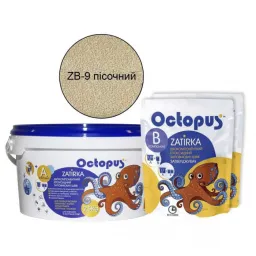 ЭПОКСИДНАЯ ЗАТИРКА OCTOPUS ZATIRKA 2-КОМП. ЦВЕТ ПЕСОЧНЫЙ 2,5 КГ (8621-2)