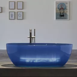 ВАННА ОТДЕЛЬНОСТОЯЩАЯ ANTONIO LUPI REFLEX 167X86 СМ, СИНИЙ (REFLEX COBALTO)