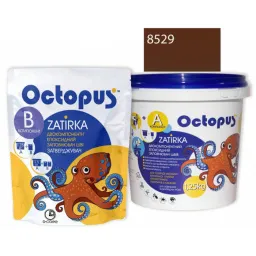 ЭПОКСИДНАЯ ЗАТИРКА OCTOPUS ZATIRKA 2-КОМП. ЦВЕТ КОРИЧНЕВО-РЫЖИЙ 8529 1,25 КГ (8529-1)