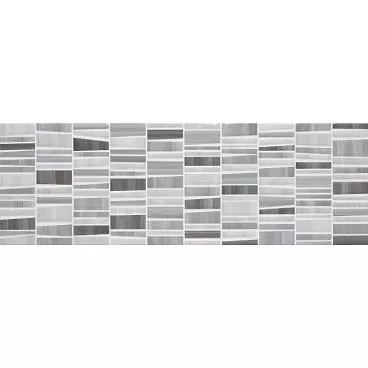 Фото плитки SALONI VETRO GRIS MOSAICO 20x60 из коллекции SALONI VETRO 