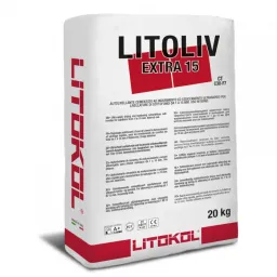 САМОВЫРАВНИВАЮЩАЯСЯ ЦЕМЕНТНАЯ LITOKOL LITOLIV EXTRA15 20 КГ (XTR150020)