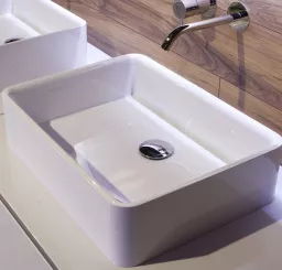 РАКОВИНА НАКЛАДНАЯ 63 СМ ANTONIO LUPI SERVORETTO, БЕЛЫЙ (RETTOMOOD63 BIANCO)