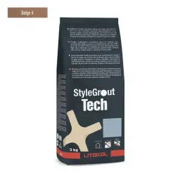 ЦЕМЕНТНАЯ ЗАТИРКА LITOKOL STYLEGROUT TECH 0-20 (BEIGE 4) 3 КГ (SGTCHBGE40063)
