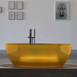 ВАННА ОТДЕЛЬНОСТОЯЩАЯ ANTONIO LUPI REFLEX 167X86 СМ, ОРАНЖЕВЫЙ (REFLEX AMBRA)