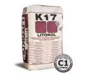 LITOKOL K17 КЛЕЙ ДЛЯ ПЛИТКИ СЕРЫЙ K170025 20 КГ