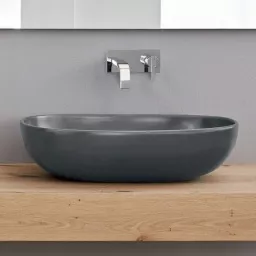 РАКОВИНА НАКЛАДНАЯ 66 СМ NIC DESIGN MILK, СЕРЫЙ МАТОВЫЙ (001 305.047)