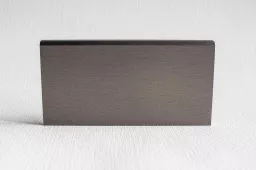 ПЛИНТУС LUCCIANO ИЗ МДФ LUCCIANO, 96X16X2400 ФОРМА M2 ТИТАН