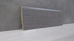 ПЛИНТУС ИЗ МДФ LUCCIANO С ЦИФРОВОЙ ПЕЧАТЬЮ И ПОРАМИ ДЕРЕВА 70X16 (168)