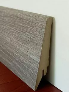 ПЛИНТУС МДФ СУПЕР ПРОФИЛЬ ПП 1682 ДУБ СОНОМА СЕРЫЙ