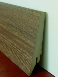 ПЛИНТУС МДФ СУПЕР ПРОФИЛЬ ПП 1682 ДУБ РОДОС ТЕМНЫЙ