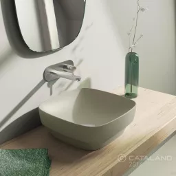 КЕРАМИЧЕСКАЯ РАКОВИНА 40 СМ CATALANO GREEN LUX, СЕРАЯ (140AGRLXGS)