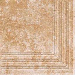 Фото плитки PARADYZ ILARIO BEIGE STOPNICA NAROŻNA УГЛОВАЯ 30X30 С из коллекции PARADYZ KLINKIER ILARIO 