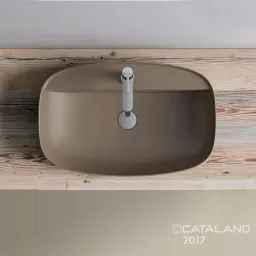 КЕРАМИЧЕСКАЯ РАКОВИНА 65 СМ CATALANO GREEN LUX, КОРИЧНЕВАЯ (165GRLXMS)