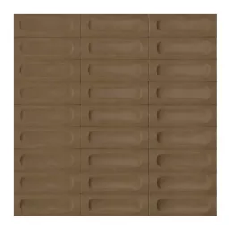 Фото плитки MARAZZI CONFETTO MEUZ STRUTTURA 3D SAVOIARDO KAKI 5X15X1 из коллекции MARAZZI CONFETTO 