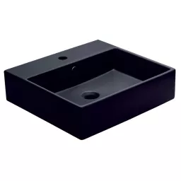 КЕРАМИЧЕСКАЯ РАКОВИНА 50 СМ CIELO SMILE, ТЕМНО-СЕРЫЙ (SMLAA50-BA)