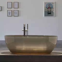 ВАННА ОТДЕЛЬНОСТОЯЩАЯ ANTONIO LUPI REFLEX 167X86 СМ, КОРИЧНЕВЫЙ (REFLEX NEBBIA)