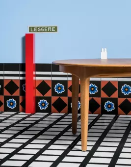 MUTINA MATTONELLE MARGHERITA SQUARE BLACK 20,5X20,5