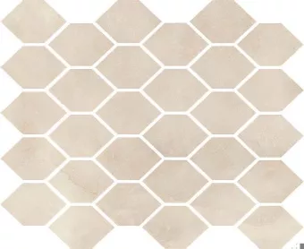 NOWA GALA AQUAMARINA HEKSAGON DARK BEIGE POL 27X32X0,85