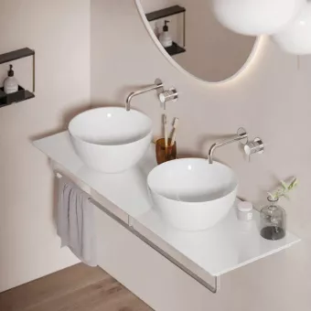 КЕРАМИЧЕСКАЯ РАКОВИНА D42 СМ CATALANO VELIS, BIANCO LUCIDO (142TVL00)