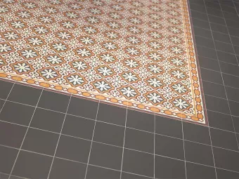 MAINZU CERAMICA VICTORIAN CENTRO GOTIC 20X20X0,9