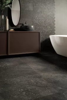 FIORANESE I COCCI GRAFITE 90X90