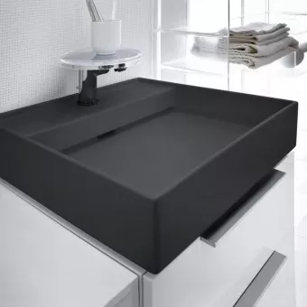 КЕРАМИЧЕСКАЯ РАКОВИНА 46 СМ LAUFEN KARTELL, ГРАФИТ МАТОВЫЙ (H8153317581111)