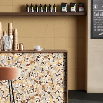 FIORANESE COCCI SENAPE 20X20