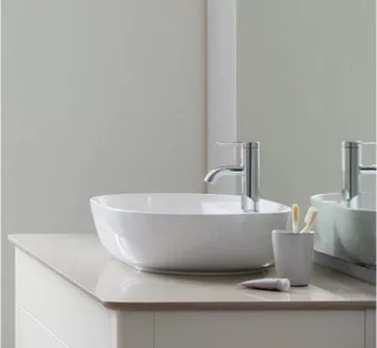 РАКОВИНА 60Х40 СМ DURAVIT LUV, БЕЛО-СЕРЫЙ (0380602300)