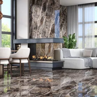 ІНТЕРКЕРАМА MAJESTIC СІРИЙ ТЕМНИЙ 6060 141 072/KL