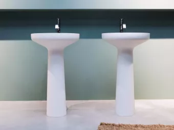 НАПОЛЬНАЯ РАКОВИНА ANTONIO LUPI AGO, БЕЖЕВЫЙ (AGO85 HAVANA)