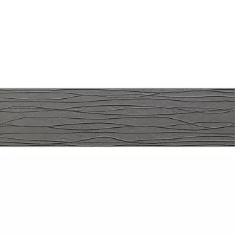 CERDISA DOLMEN ONDA GRAFITE NAT RETT 25x100