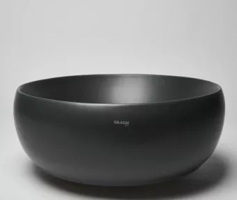 РАКОВИНА d48 СМ GALASSIA DREAM, ЧЕРНЫЙ МАТОВЫЙ (7333NEMT)