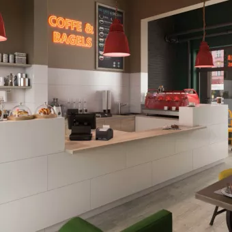 PARADYZ NEVE BIANCO SCIANA MAT.30x60