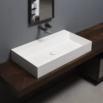 РАКОВИНА НАКЛАДНАЯ 90 СМ ANTONIO LUPI GESTOMOOD, БЕЛЫЙ (GESTOMOOD90 BIANCO)