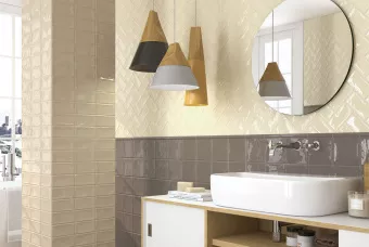 CERAMICA RIBESALBES CENTURY OLIVE BRILLO 7.5Х15