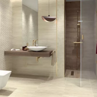 PARADYZ SILENCE BEIGE RECT 25X75X0,9