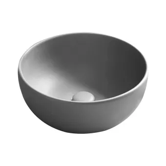 КЕРАМИЧЕСКАЯ РАКОВИНА 40 СМ CIELO SHUI, ТЕМНО-СЕРЫЙ (SHBA40-BA)