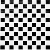 KOTTO GM 4002 CC BLACK-WHITE 30X30X0,4