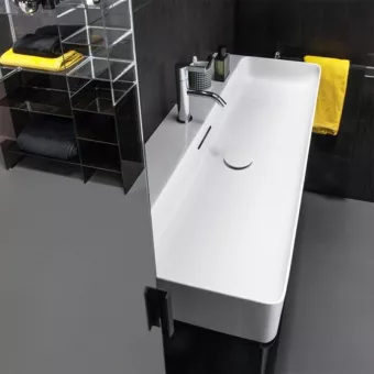 КЕРАМИЧЕСКАЯ РАКОВИНА 120 СМ LAUFEN VAL, БЕЛЫЙ (H8102890001041)